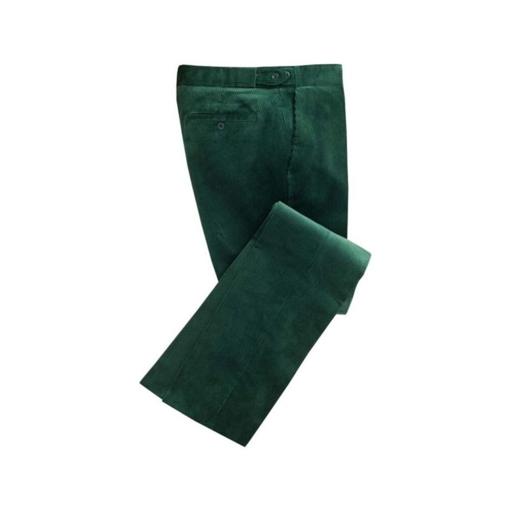 TORIN OPIFICIO Mens Green Flat Front Straight Leg Stretch Cotton Blend Pants 52